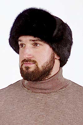 Фото товара Головной убор UMKMN0001 норка, черный