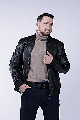 Фото товара Куртка кожа муж. 1009.3040 ZIG