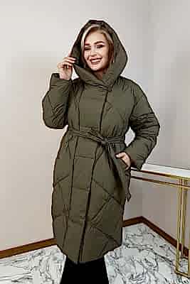 Фото товара Пуховик 8870 зима, хаки