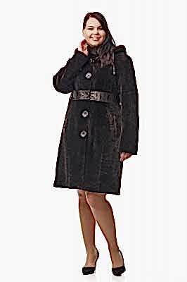 Фото товара Пальто мутон 2009 Астраган (норка), коричневый