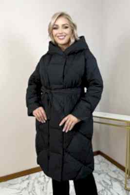 Фото товара Пуховик 8870 зима, черный