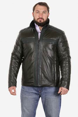 Фото товара Куртка кожа 1022.6035 ZIG, зеленый