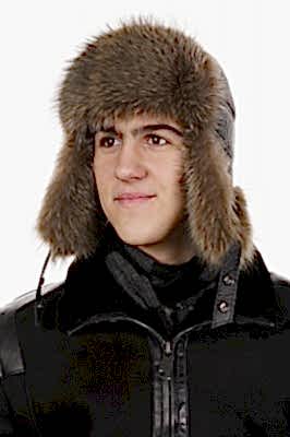 Фото товара Шапка из енота UMKME0010.4, рыжая