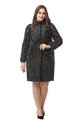 Фото товара Полупальто каракуль 012/Ульяна, графит