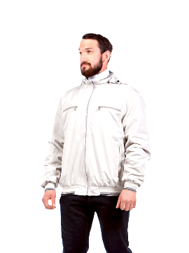 Фото товара Куртка 335 ветровка муж, серо-зеленый