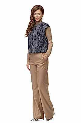 Фото товара Жилет каракуль 013/54 Гуля, серый