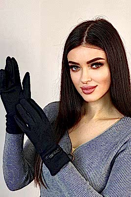 Фото товара Перчатки жен. текстиль BDR07, черный