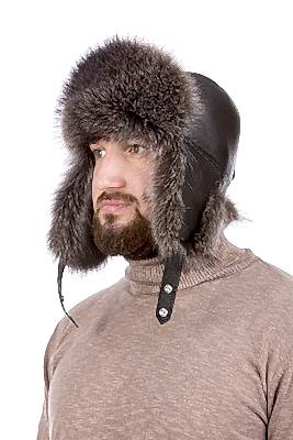 Фото товара Головной убор UMKME0001 енот, тонированный