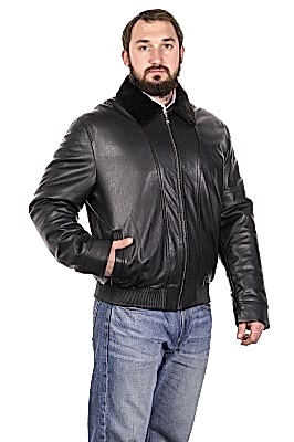 Фото товара Куртка кожа 1013.1324 cross, темно-синий