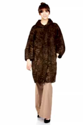 Фото товара Пулупальто каракуль 013/35 Арбуз, бронза