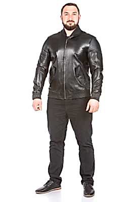 Фото товара Куртка кожа 1009.2457 ZIG, черный