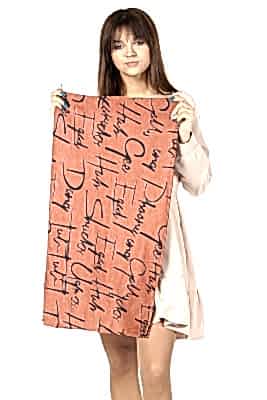 Фото товара Шарф (снуд) оля принт, светло-коричневый 3.1