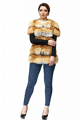 Фото товара Жилет лиса дикая м 17, рыжий