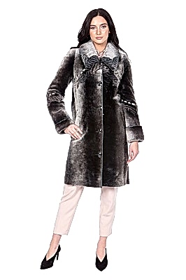 Фото товара Полупальто мутон 444.10.3, шиншилла