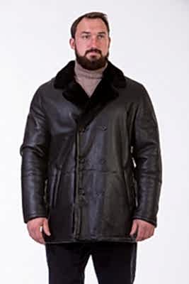 Фото товара Дубленка 1013.1250 silk, черный