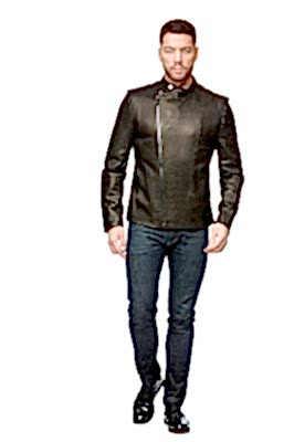 Фото товара Куртка кожа 7235, черный