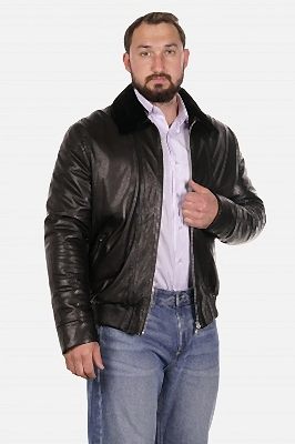 Фото товара Куртка кожа 1013.1324 cross, черный